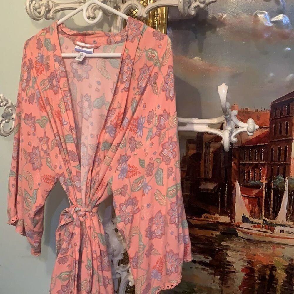 MOTHERHOOD MATERNITY SLEEP ROBE SIZE‎ L/XL - Picture 3 of 8